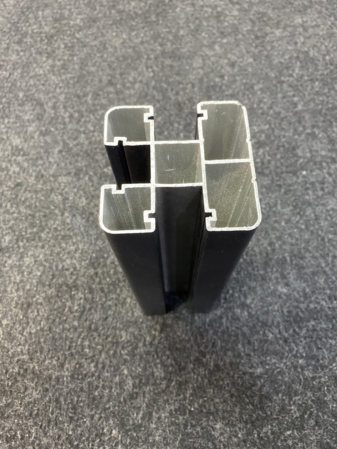 Composite Fence Aluminum HPost (Black) Composite Fence Boards Canada